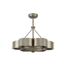 Load image into Gallery viewer, Stockholm Fan D'Lier in Silver Patina.