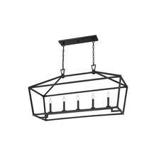 Load image into Gallery viewer, Townsend Linear Chandelier in detail.