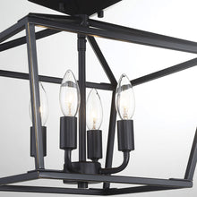 Load image into Gallery viewer, Townsend Semi Flush Mount Ceiling Light in detail.