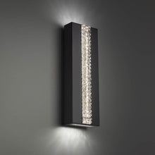 Load image into Gallery viewer, Cascade Outdoor LED Wall Light in Detail.