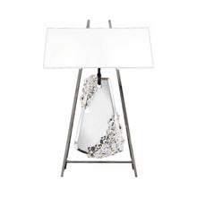 Load image into Gallery viewer, Flora Table Lamp in Black.