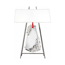 Load image into Gallery viewer, Flora Table Lamp in Red.