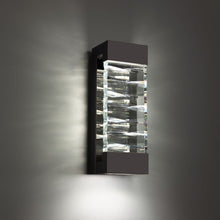 Load image into Gallery viewer, Labrynth Outdoor LED Wall Light in Detail.