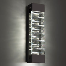 Load image into Gallery viewer, Labrynth Outdoor LED Wall Light in Detail.