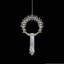 Load image into Gallery viewer, Laurel LED Mini Pendant Light in Antique Silver.