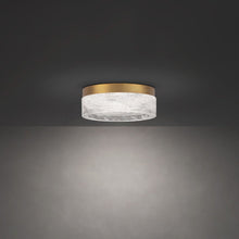 Load image into Gallery viewer, Melange LED Flush Mount Ceiling Light in Detail.
