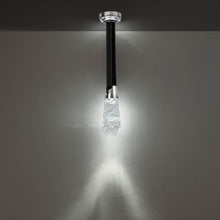 Load image into Gallery viewer, Strapped LED Pendant Light in Detail.