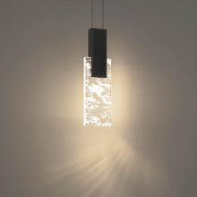 Load image into Gallery viewer, Tryst LED Pendant Light in Detail.