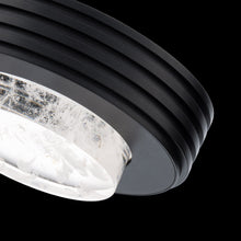 Load image into Gallery viewer, Zircle LED Flush Mount Ceiling Light in Detail.