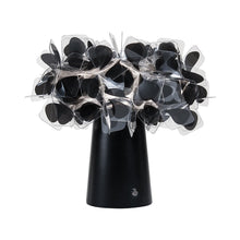 Load image into Gallery viewer, Clizia LED Battery Table Lamp in Black.
