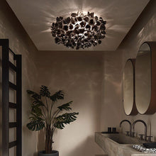 Load image into Gallery viewer, Clizia Mama Non Mama LED Flush Mount Ceiling Light in bathroom.