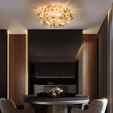 Load image into Gallery viewer, Clizia Mama Non Mama LED Flush Mount Ceiling Light in dining room.