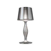 Load image into Gallery viewer, Liza Table Lamp in Pewter.