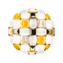 Load image into Gallery viewer, Mida Ceiling / Wall Light in Amber (Medium).