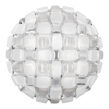 Load image into Gallery viewer, Mida Ceiling / Wall Light in White/Platinum (Large).