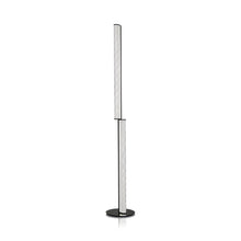 Load image into Gallery viewer, Modula LED Floor Lamp in Black/Plissé (Twisted).