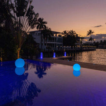 Load image into Gallery viewer, Pearl Bluetooth Outdoor LED Lamp in Outside Area.