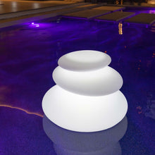 Load image into Gallery viewer, Zen Floating Bluetooth Outdoor LED Lamp in Detail.