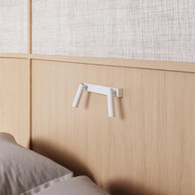 Load image into Gallery viewer, Haim Aimable LED Double Wall Light in Detail.