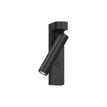 Load image into Gallery viewer, Haim Aimable LED Wall Light in Textured Black (Single/With Uplight).