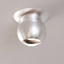 Load image into Gallery viewer, Hemisphere LED Flush Mount Ceiling Light in Detail.