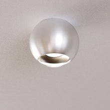 Load image into Gallery viewer, Hemisphere LED Flush Mount Ceiling Light in Detail.
