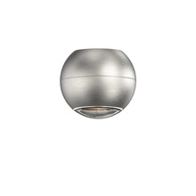 Load image into Gallery viewer, Hemisphere LED Flush Mount Ceiling Light in Detail.