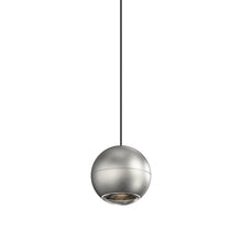 Load image into Gallery viewer, Hemisphere LED Pendant Light in Natural Anodized (1-Light).