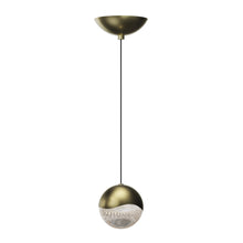 Load image into Gallery viewer, Grapes® LED Pendant Light in Dome/Brass (Large).