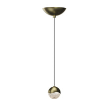 Load image into Gallery viewer, Grapes® LED Pendant Light in Dome/Brass (Small).