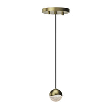 Load image into Gallery viewer, Grapes® LED Pendant Light in Round/Brass (Small).