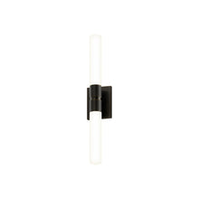 Load image into Gallery viewer, Scepter LED Bath Wall Light in Black Brass (Small).