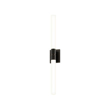 Load image into Gallery viewer, Scepter LED Bath Wall Light in Black Brass (Medium).