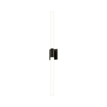 Load image into Gallery viewer, Scepter LED Bath Wall Light in Black Brass (Large).
