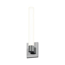Load image into Gallery viewer, Scepter LED Wall Light in Polished Chrome.