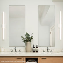 Load image into Gallery viewer, Stix LED Bath Vanity Light in bathroom.