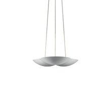Load image into Gallery viewer, Cloud™ LED Pendant Light in Bright Satin Aluminum/Uplight (Small).