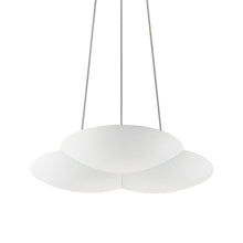 Load image into Gallery viewer, Cloud™ LED Pendant Light in Textured White/Uplight (Large).