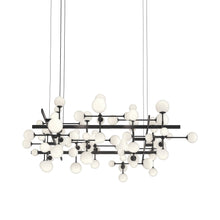 Load image into Gallery viewer, Nebula™ LED Pendant Light in Satin Black (Large).