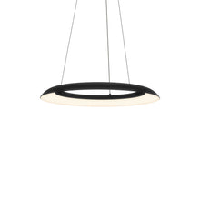 Load image into Gallery viewer, Torus™ LED Pendant Light in Satin Black (Small).