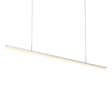 Load image into Gallery viewer, Stiletto LED Pendant Light in Bright Satin Aluminum (X-Large).