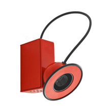 Load image into Gallery viewer, Minibox LED Wall Light in Red.