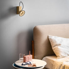 Load image into Gallery viewer, Minibox LED Wall Light in bedroom.