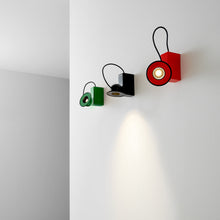 Load image into Gallery viewer, Minibox LED Wall Light in Detail.
