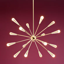 Load image into Gallery viewer, Sputnik Suspension Chandelier in Detail.