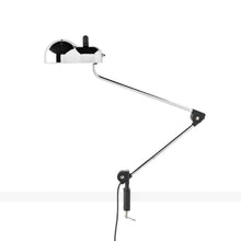 Load image into Gallery viewer, Topo Clamp Table Lamp in Chrome.