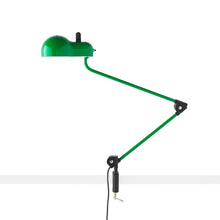 Load image into Gallery viewer, Topo Clamp Table Lamp in Green.