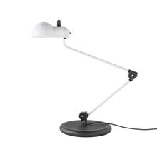 Load image into Gallery viewer, Topo Table Lamp in White.