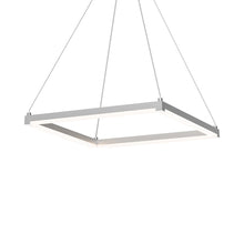 Load image into Gallery viewer, Stix Square LED Pendant Light in Satin Black (Medium).