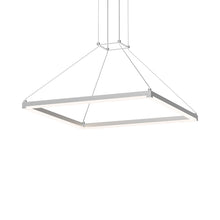 Load image into Gallery viewer, Stix Square LED Pendant Light in Satin Black (Large).